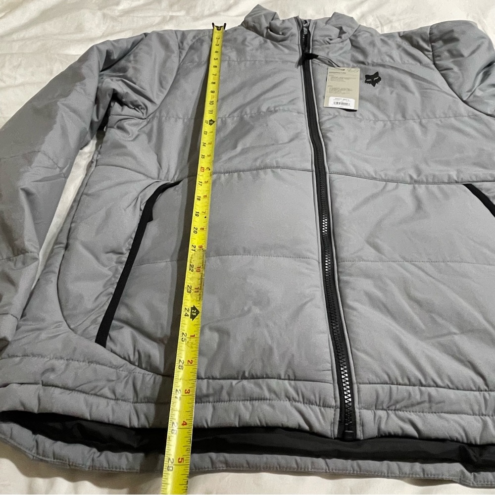 FOX Ridgeway Lite Gray Puffer Jacket‎ - Picture 11 of 14